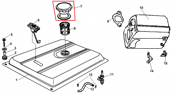 11 БАК - АККУМУЛЯТОР ГЕНЕРАТОР CHAMPION LPG2500