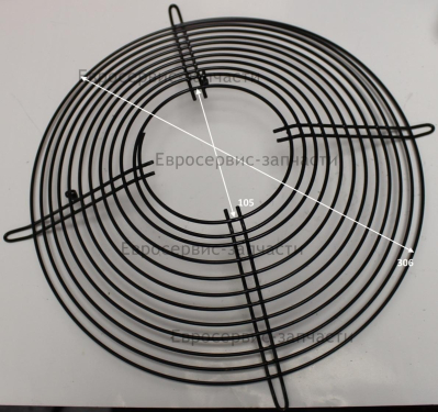 Решетка защитная задняя