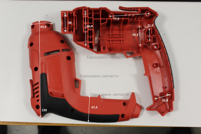 Корпус правая часть   313064   Д550РЭ