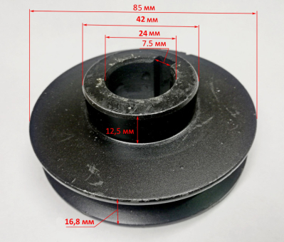 Малый шкив для КМП-400/100P(15) JST