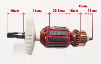 Ротор Lраб.=25мм для СШ-550/1(10) с AND24
